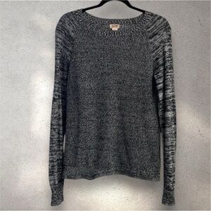 Mossimo Supply Co. Black and Gray Women's Sweater
